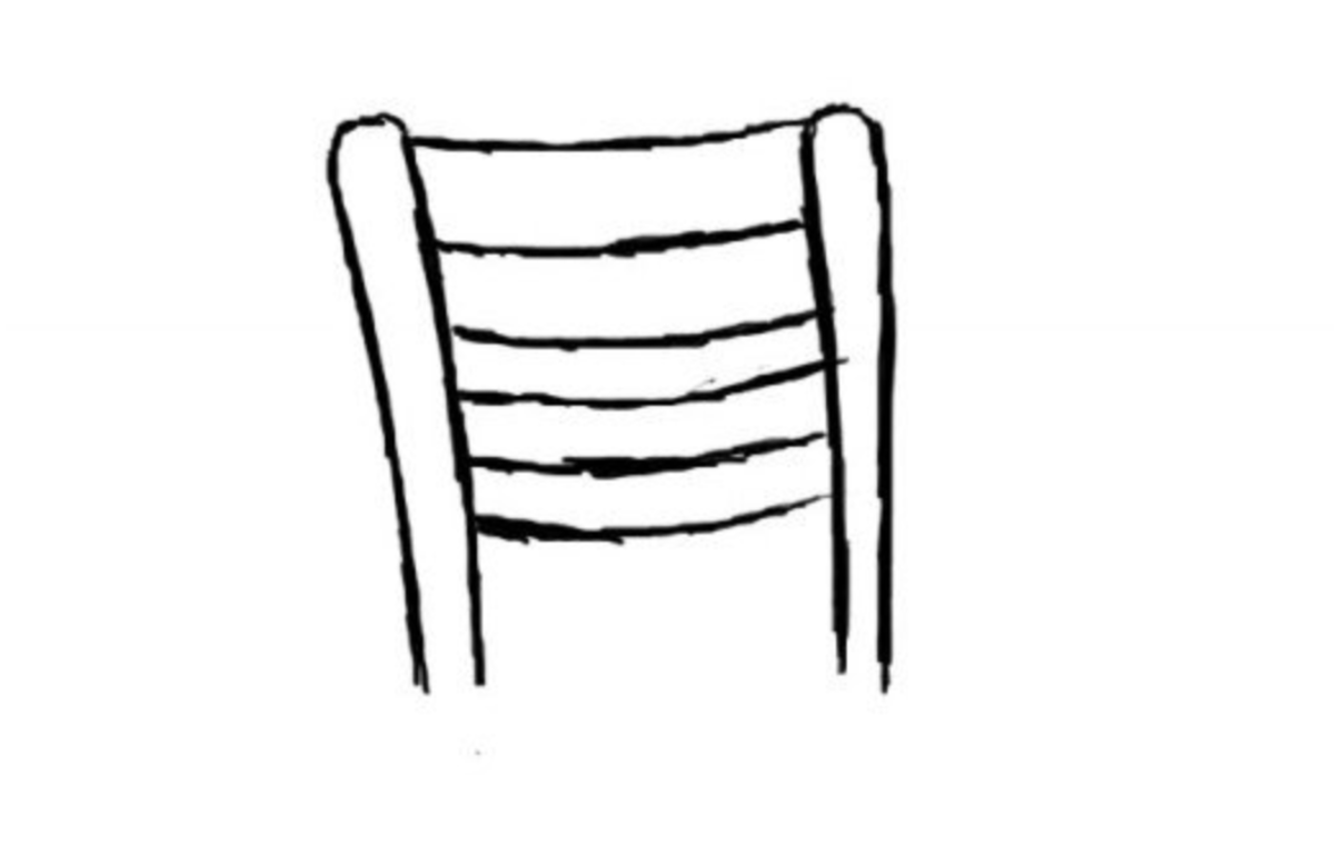 chair line drawing