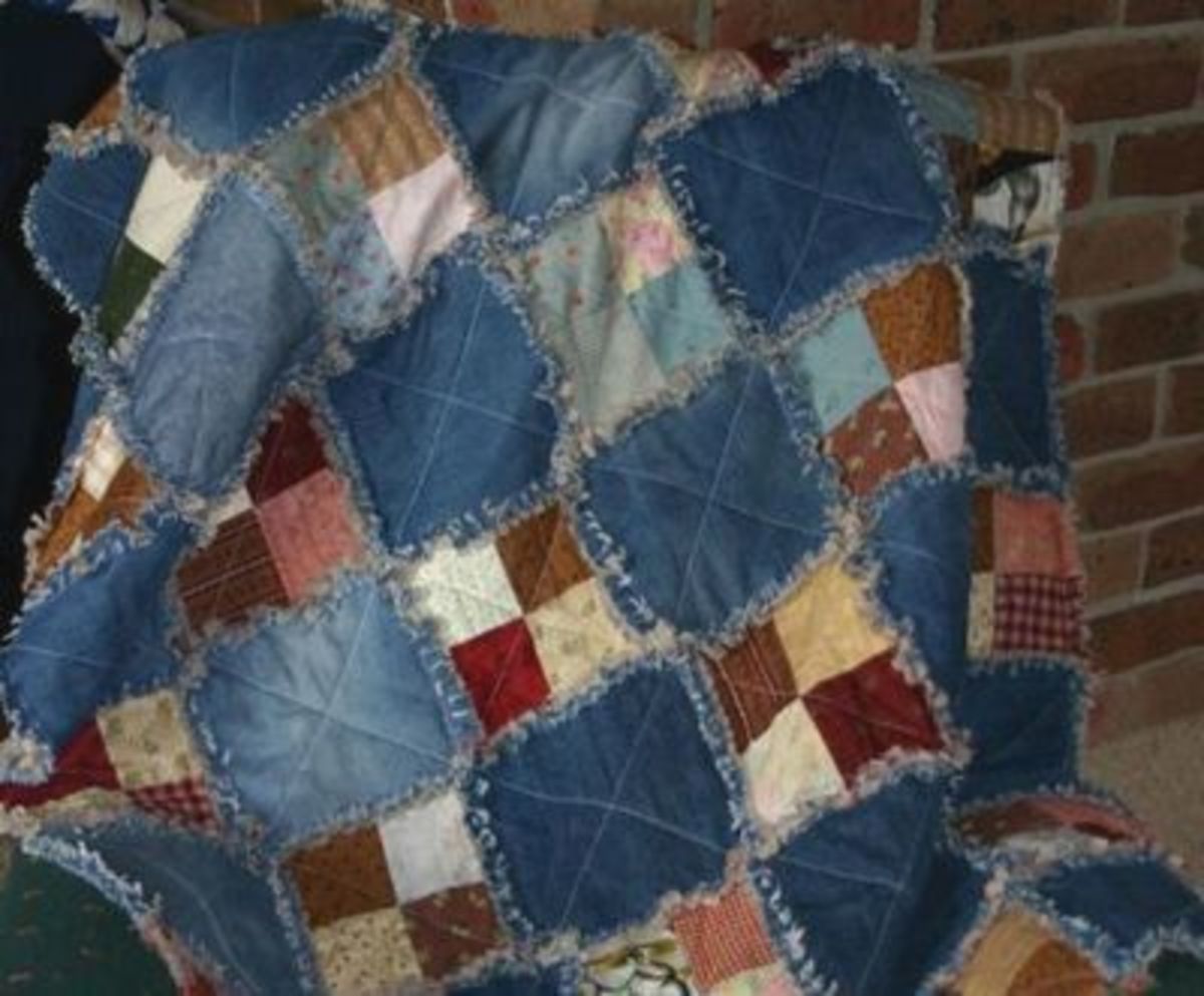 57 Craft Ideas Using Old Denim Jeans - FeltMagnet