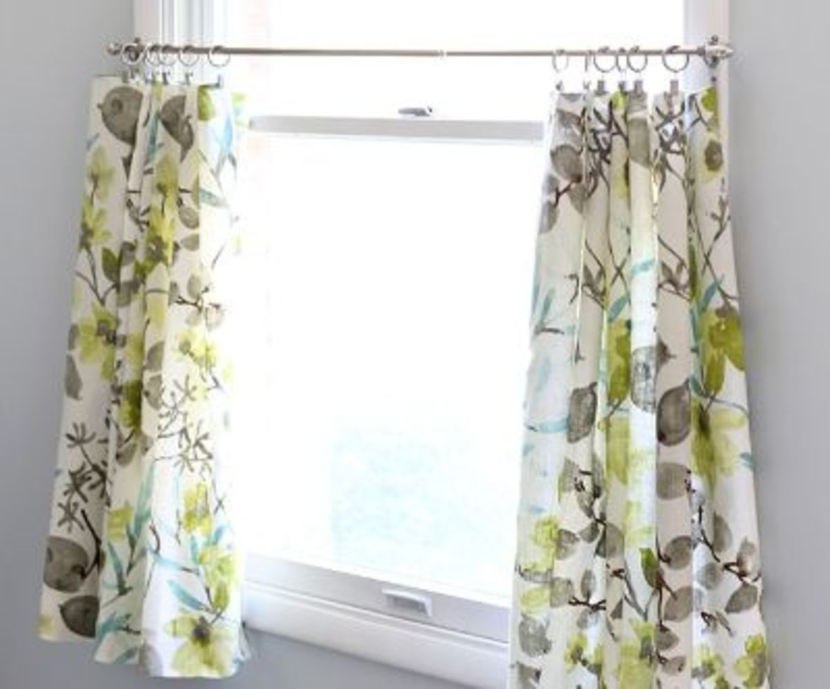 If you're looking for quick and simple café curtains, this pattern is your go-to.
