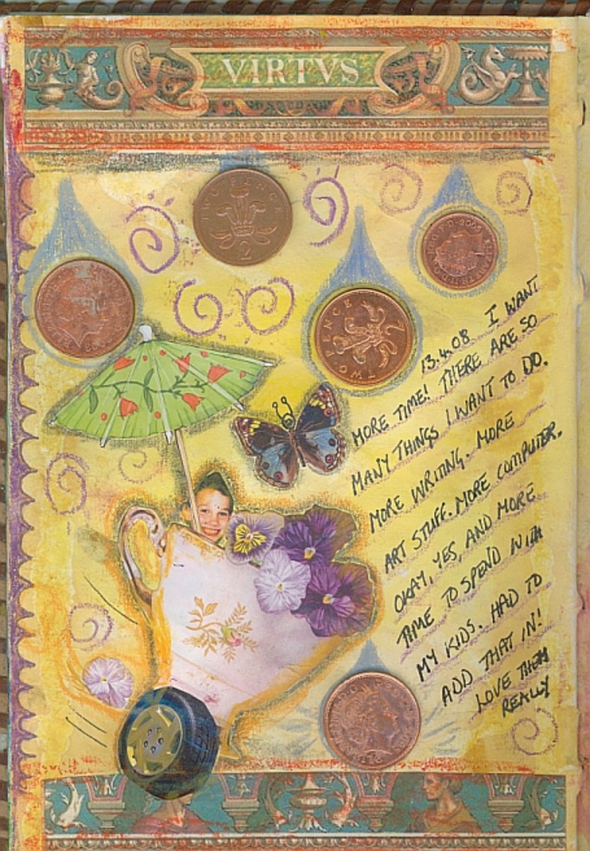 A Visual Feast Layering Mixed Media in Your Art Journal and More