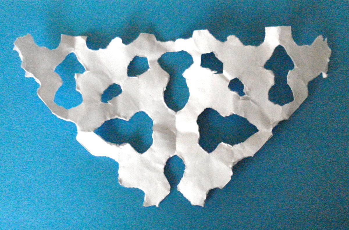 Paper Tearing: Butterfly