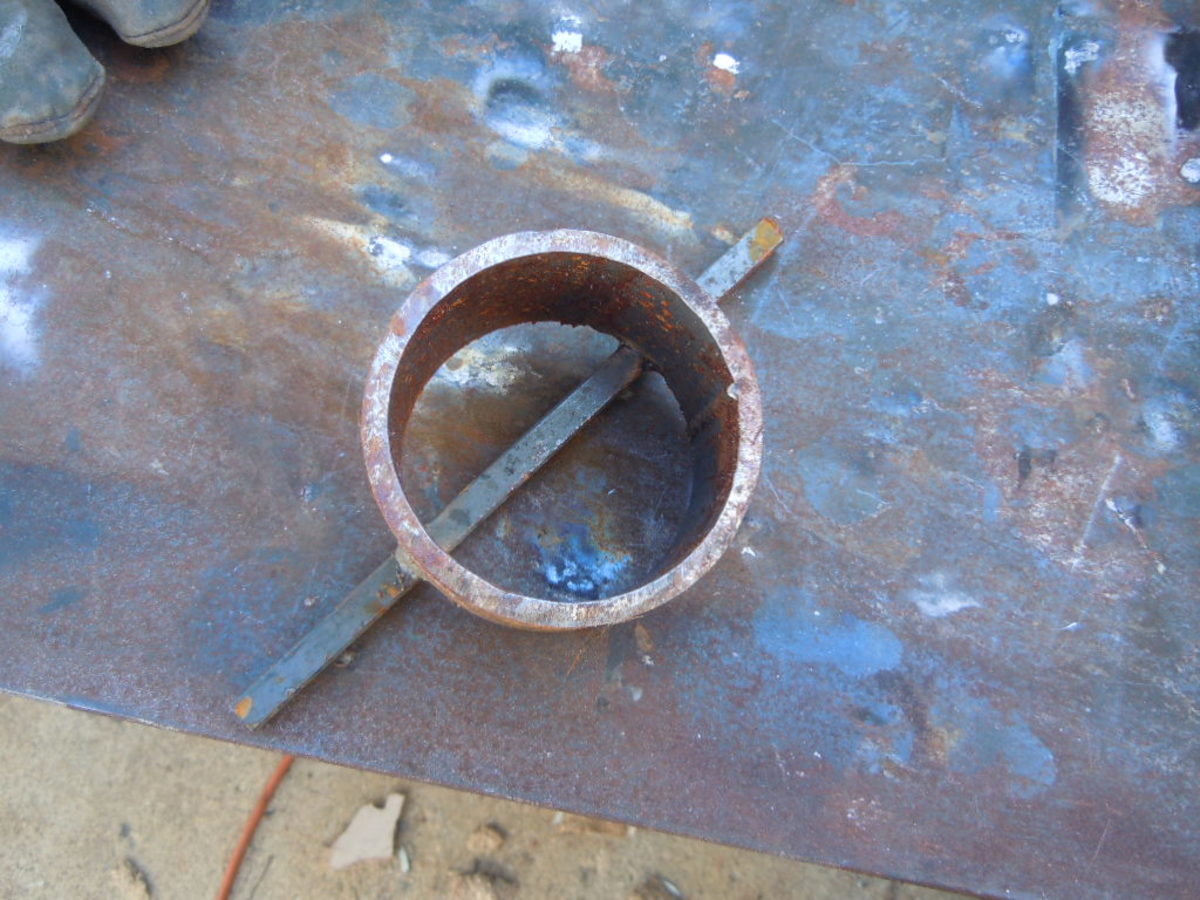 forming-shallow-metal-bowls-from-sheet-metal-by-hand