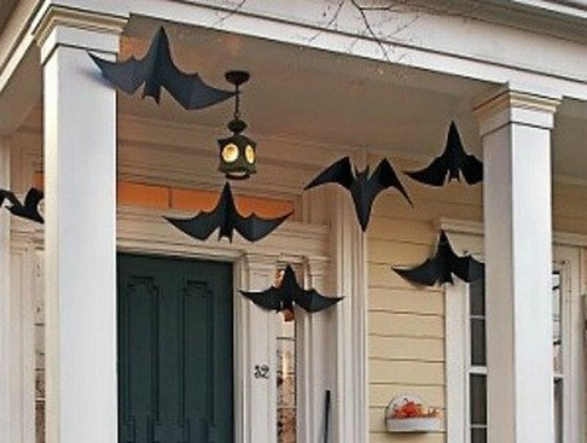 Cover your house with a colony of bats!