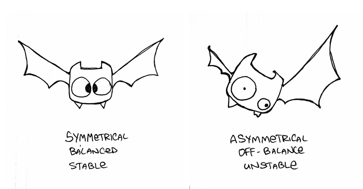 Symmetrical vs. Asymmetrical Bats