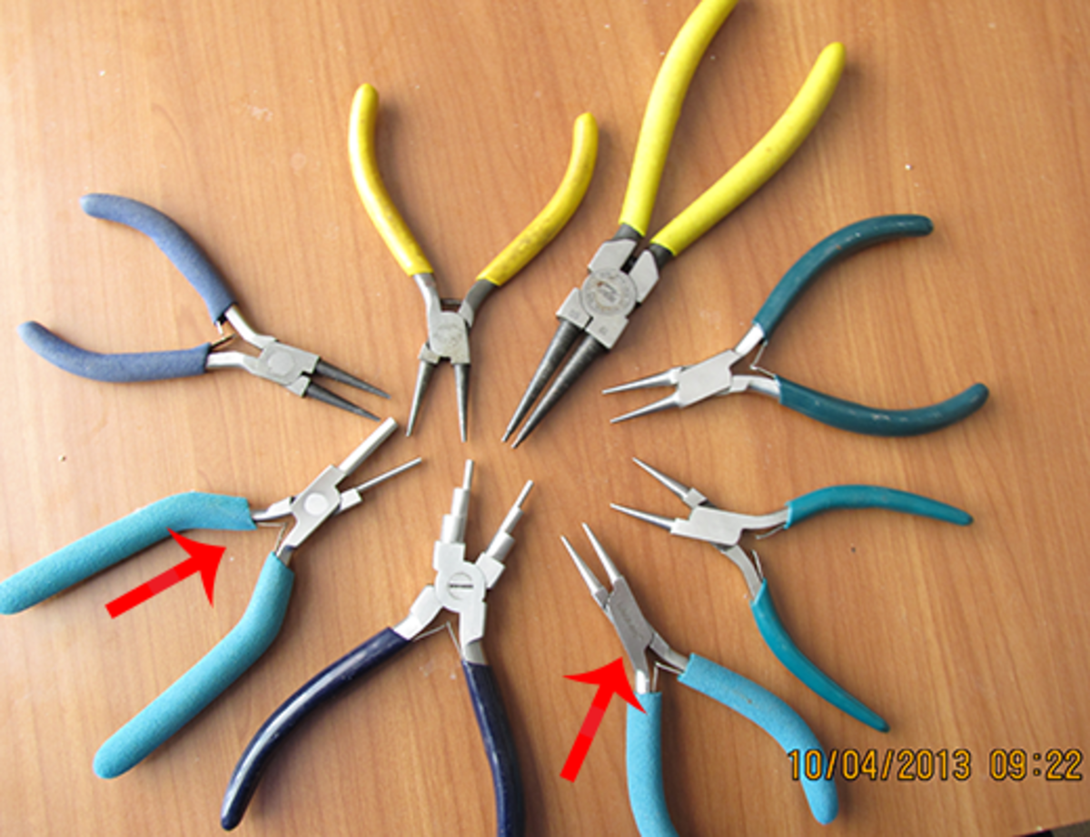 round-nose pliers for making jewelry