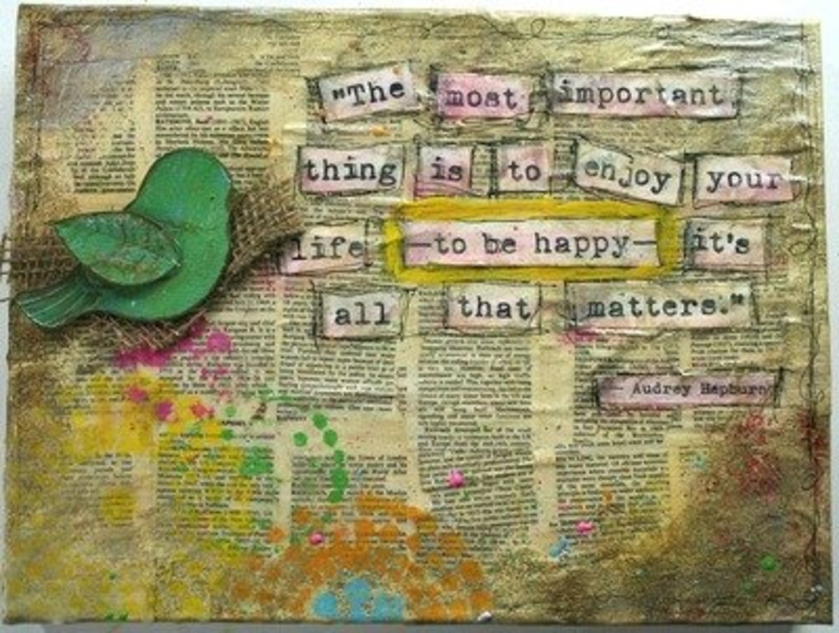 52 Creative Craft Ideas Using Book Pages