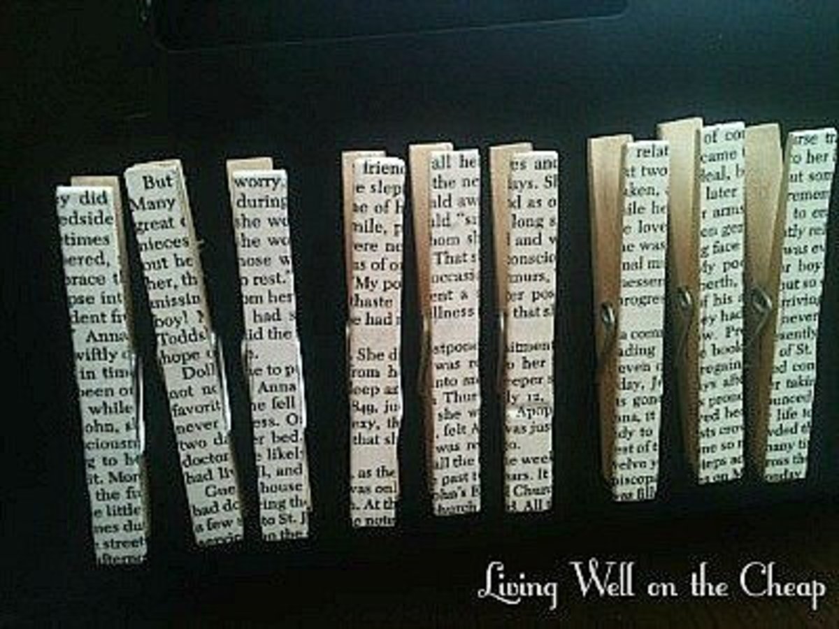 52 Creative Craft Ideas Using Book Pages - FeltMagnet