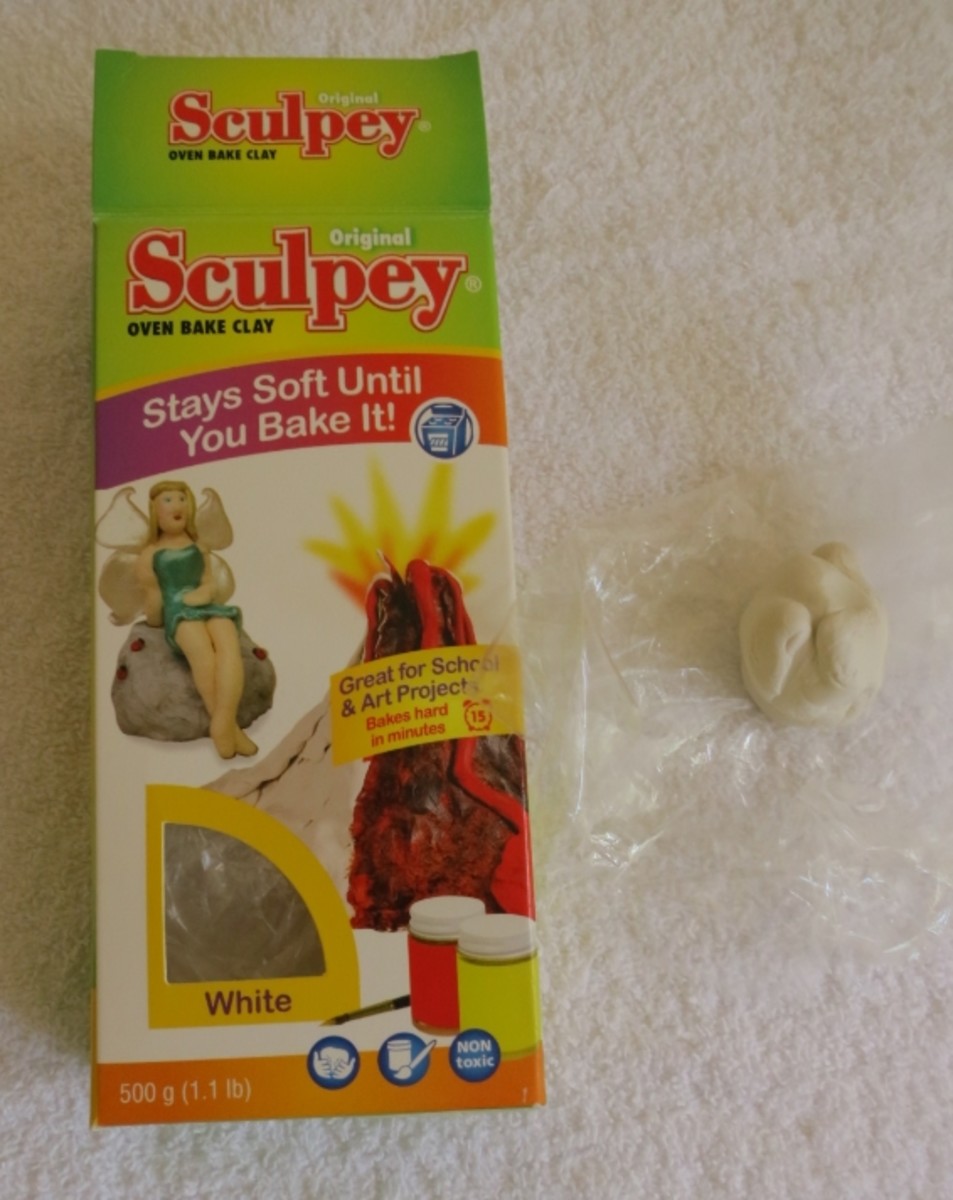 Sculpey brand oven bake clay