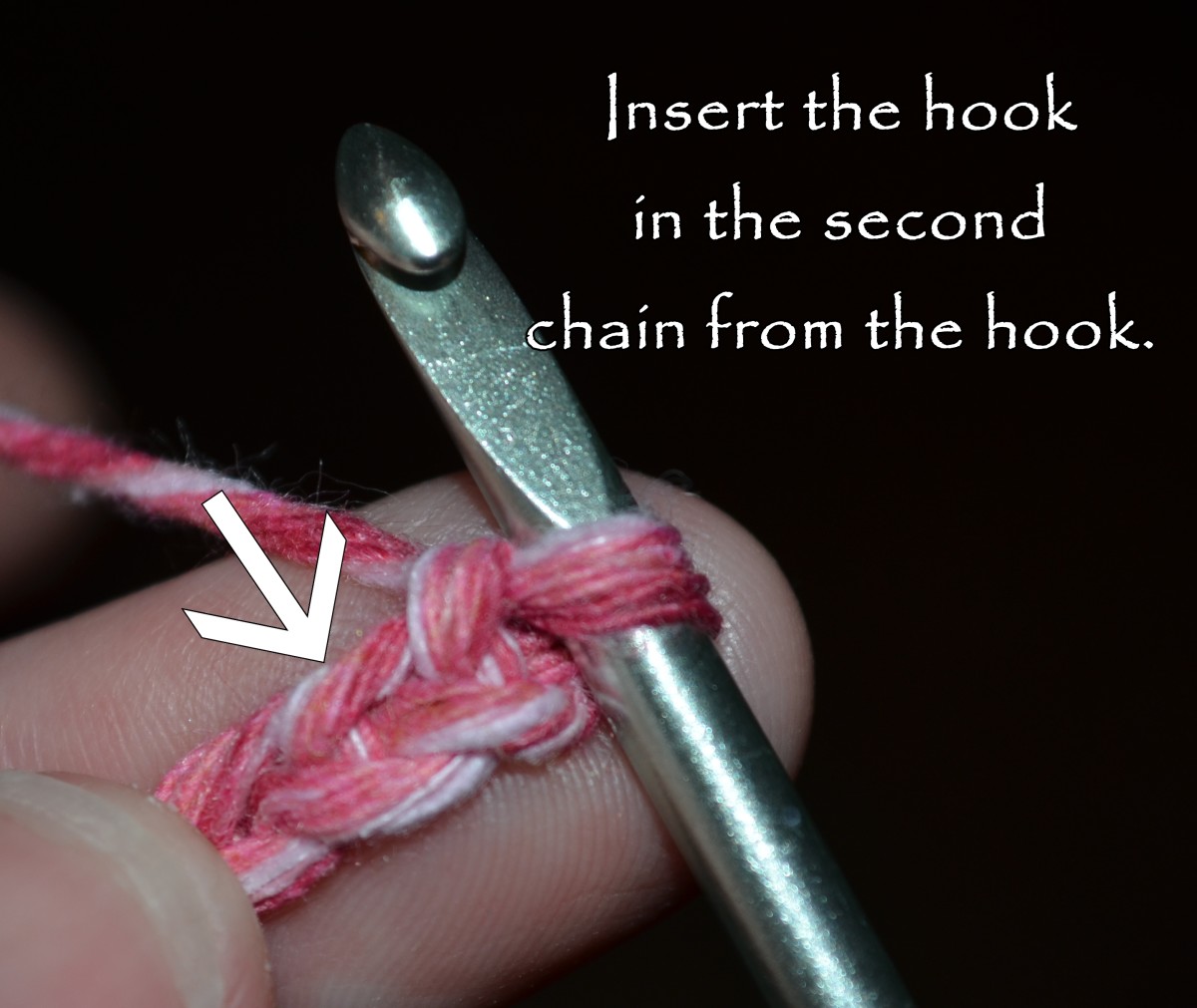 How to Work a Single Crochet Stitch Video and Photo Guide