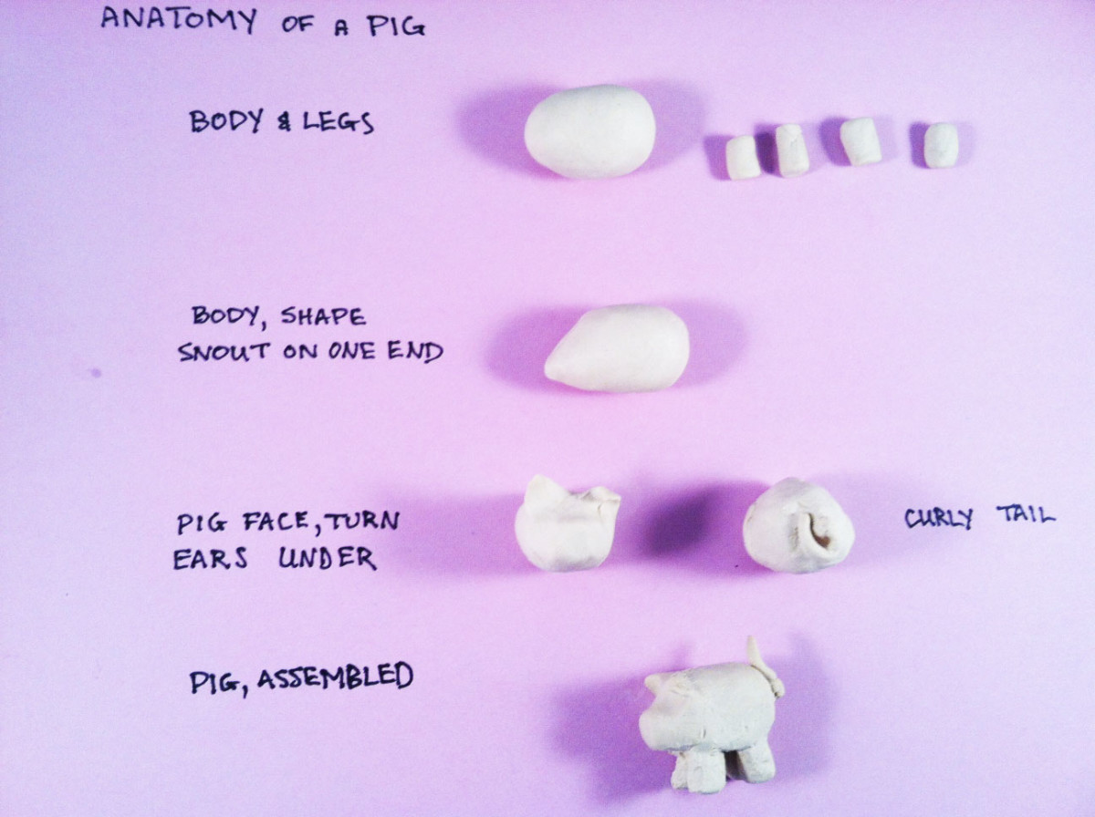 How to Make Miniature Clay Animals - FeltMagnet