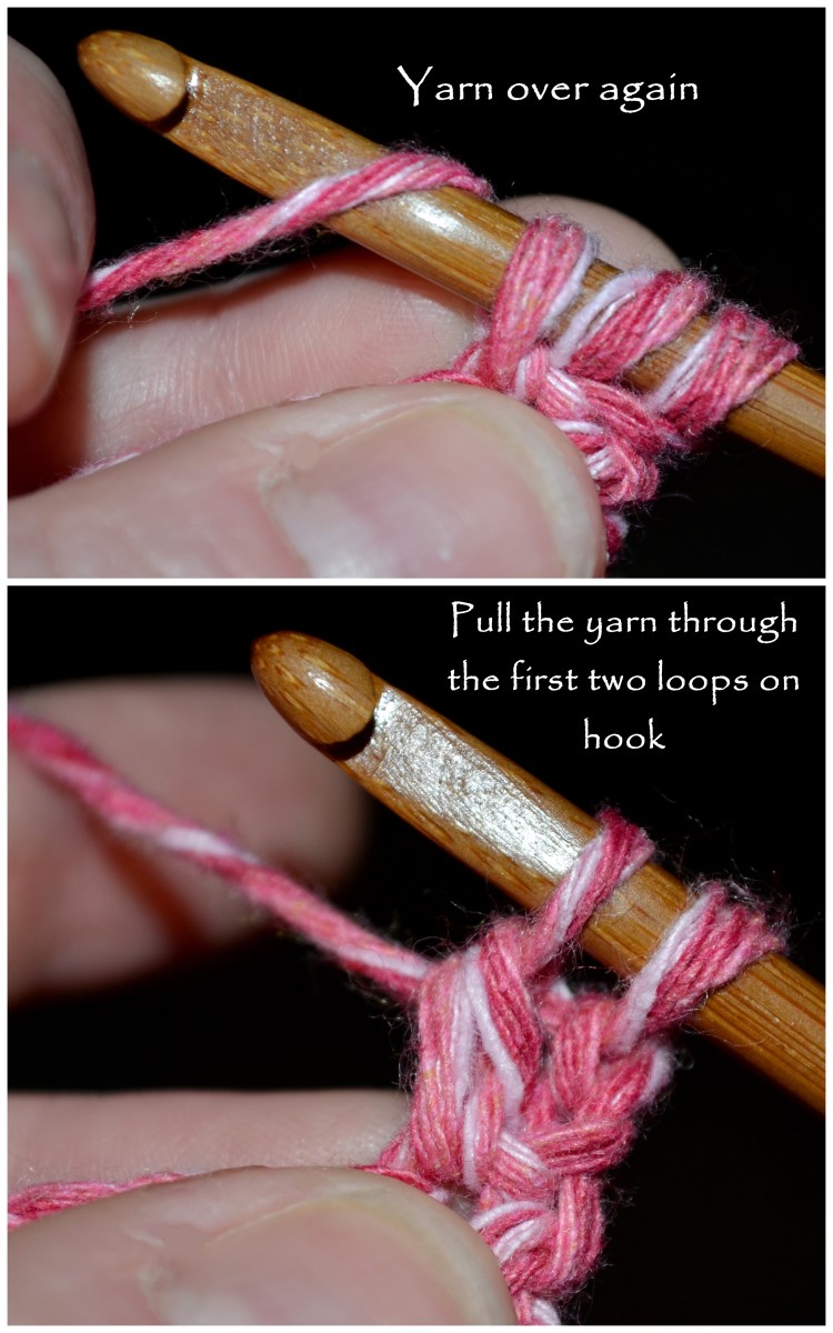 Double and Half-Double Crochet Stitches: How-To With Videos - HubPages