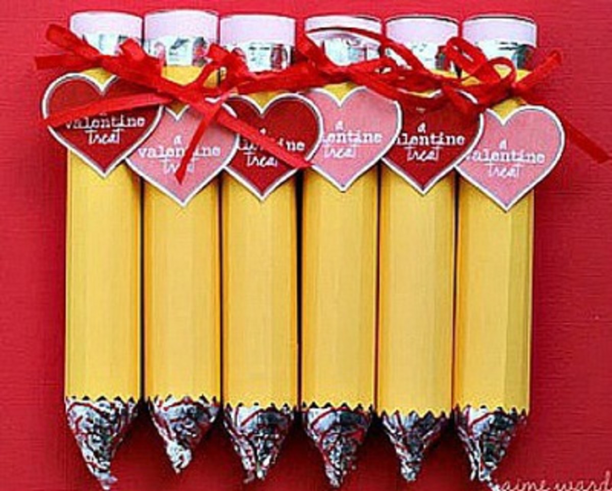 Valentine Pencils