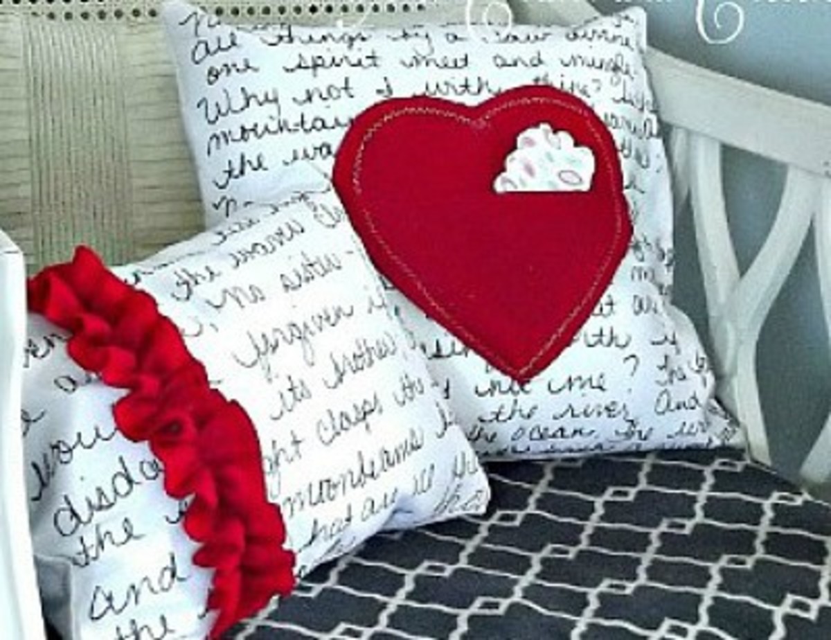 Love Note Pillows