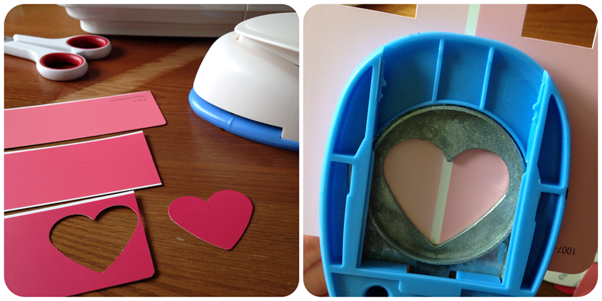 2 DIY Paint Chip/Paint Swatch Valentine's Day Card Ideas