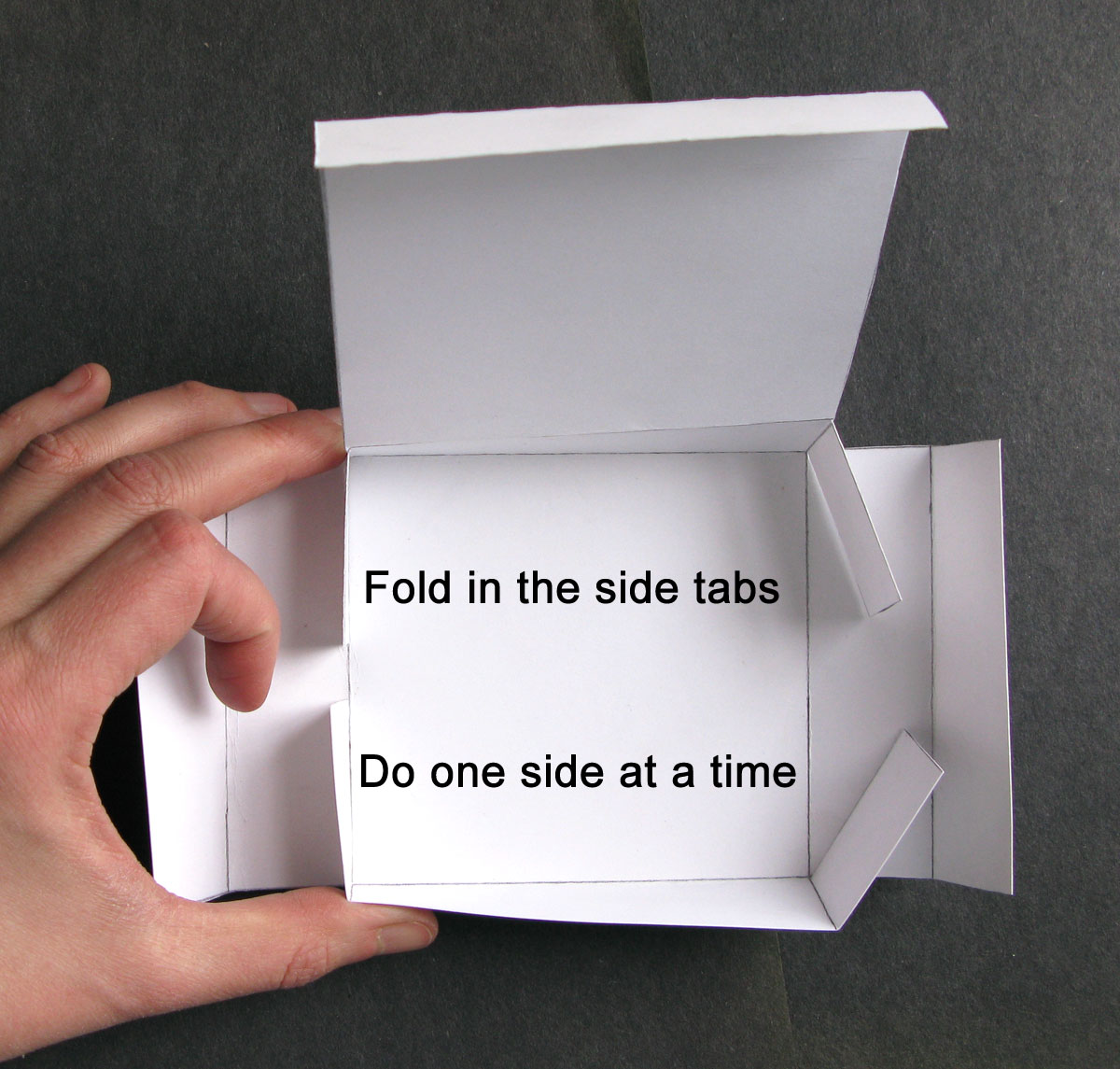 How To Make A Paper Box Step By Step With Lid