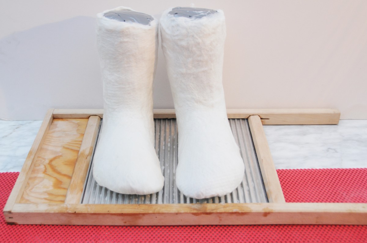 How to Make WetFelted Slippers Using Duct Tape Shoe Lasts HubPages