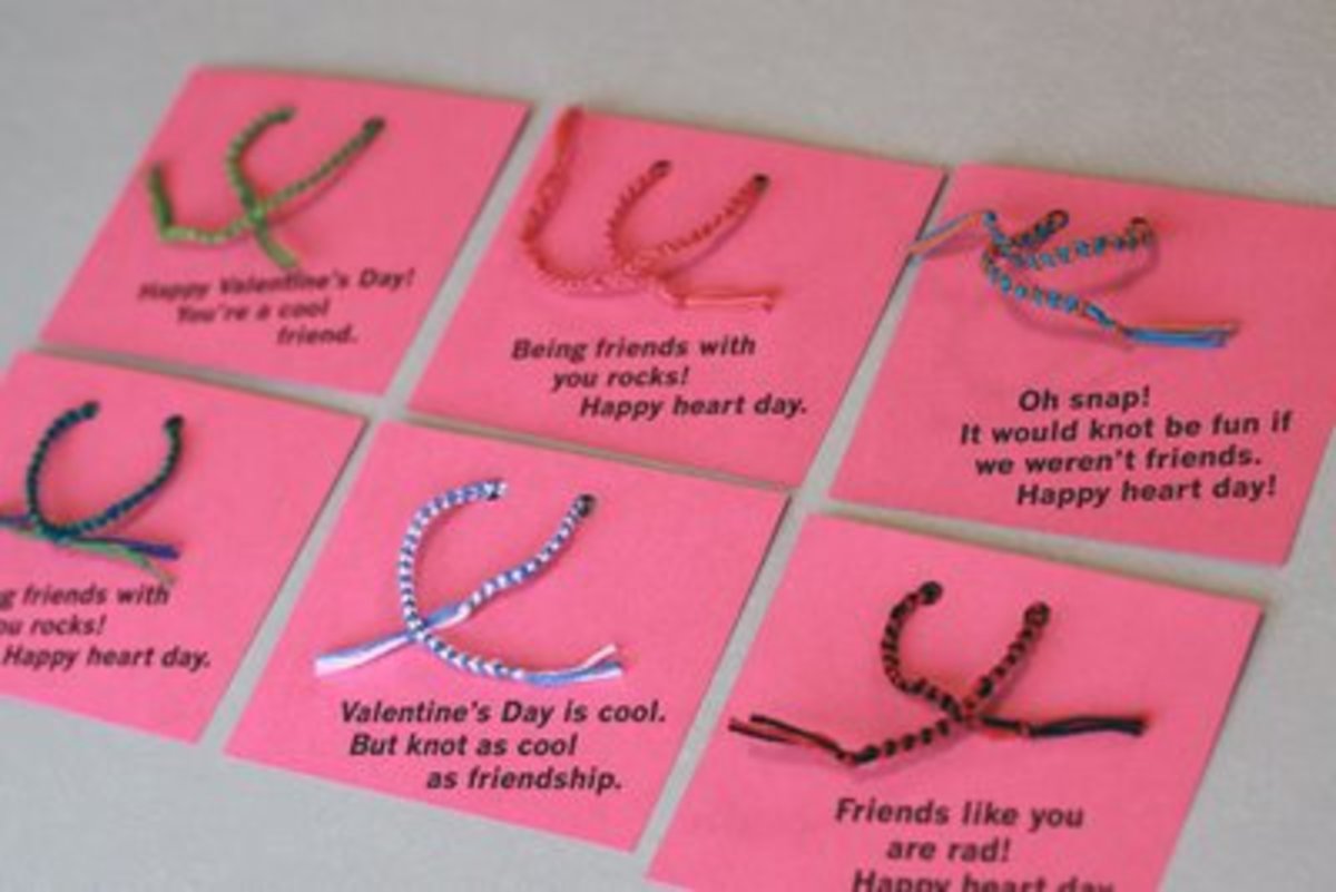 Friendship Bracelet Valentine