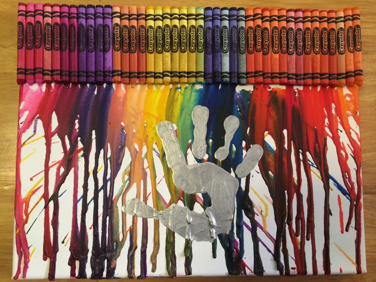 How to Make Your Own Personalized Melted Crayon Art - FeltMagnet
