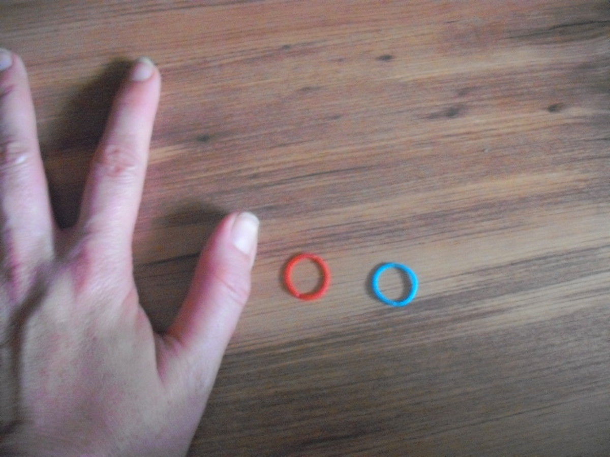 You can see how tiny the actual Loom Bands are. It is amazing something so small can be such a huge hit!