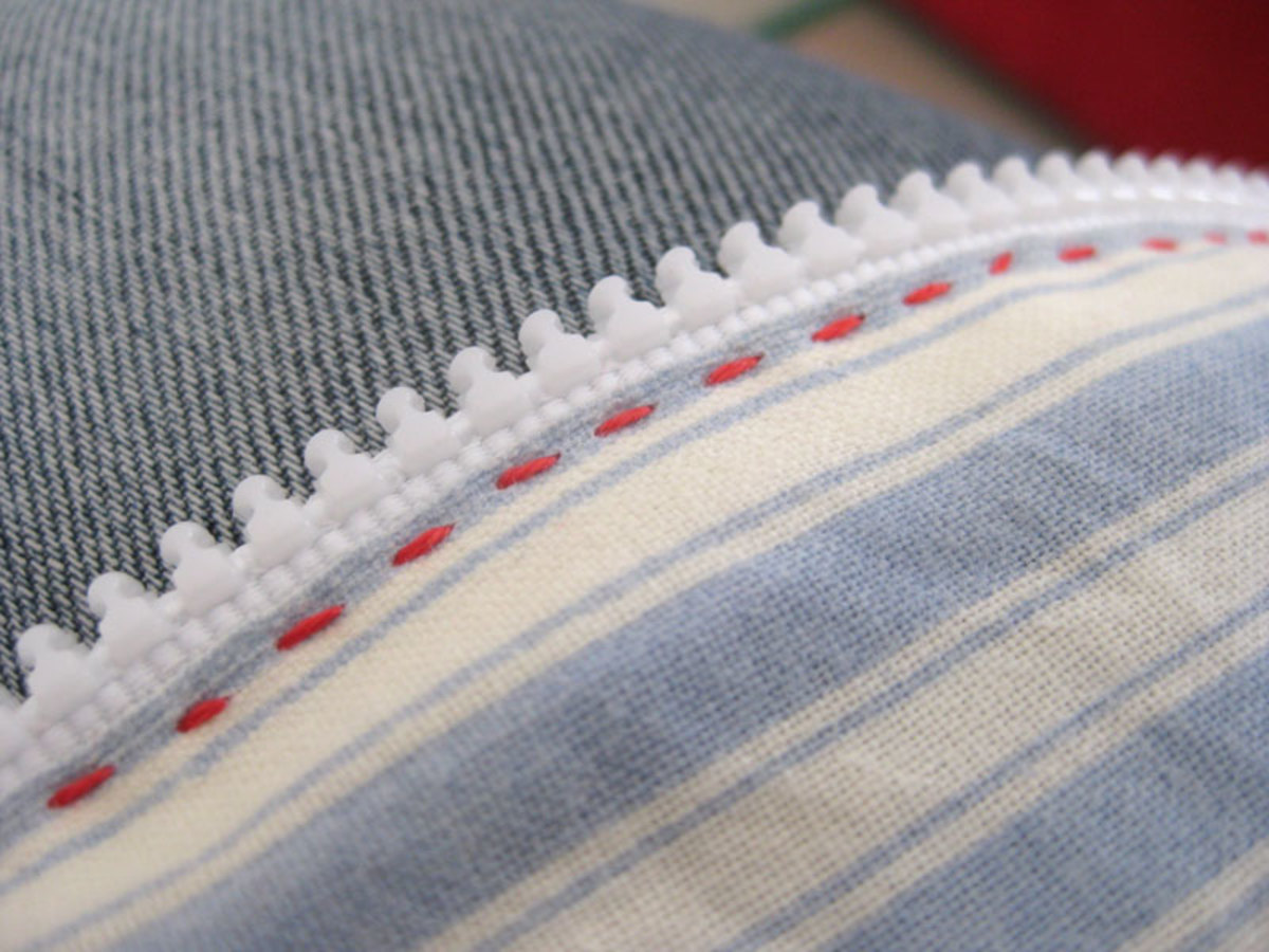 Stitches may look a little untidy—this is normal and gives it a handmade look.