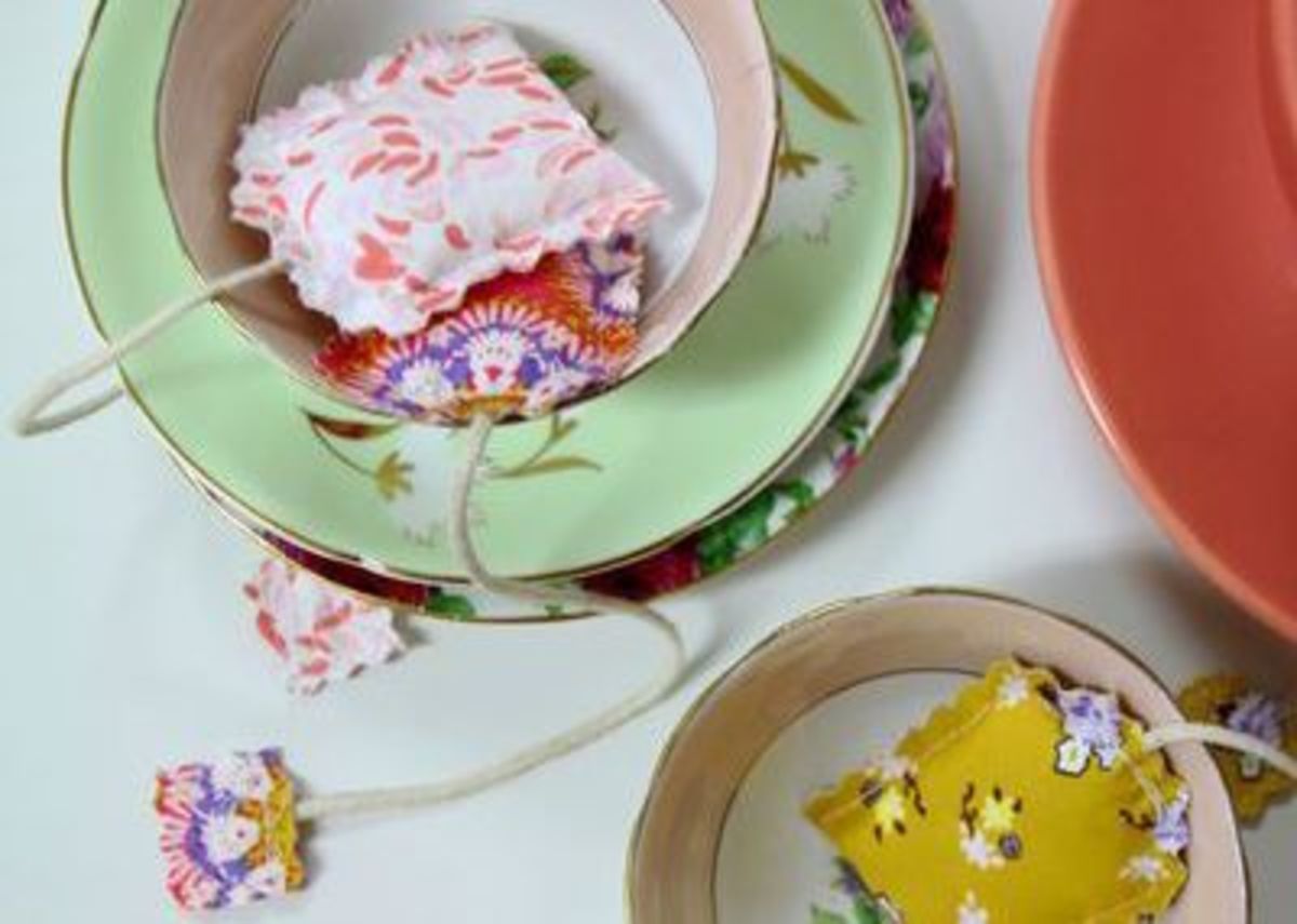 46 Ideas for Homemade Sachet Bags and Scented Fillings