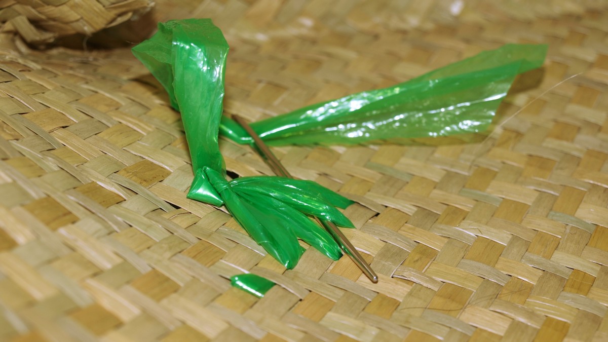 DIY: Plastic Bag Origami