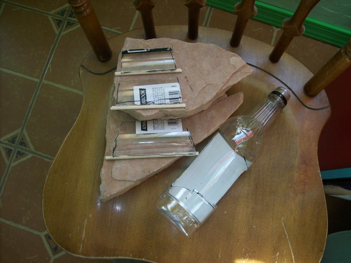 Plastic bourbon bottles for great sails