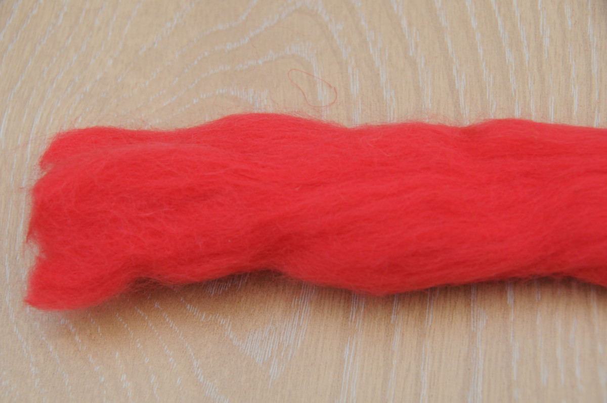Part of a long length of roving