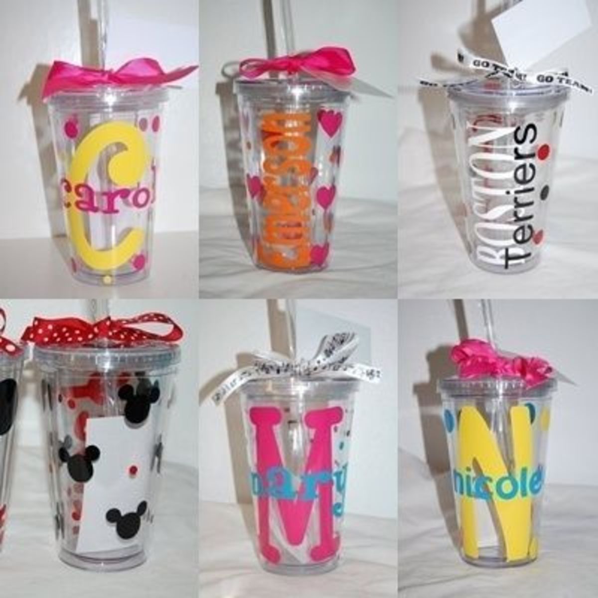 Decorate tumblers with your machine!