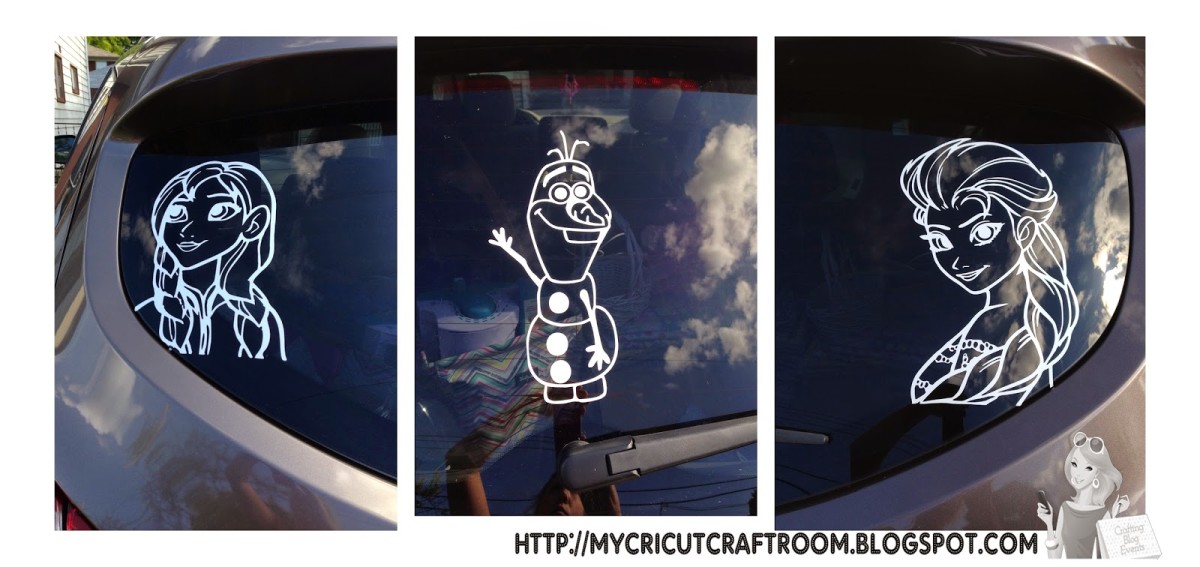 Make cute window decals for your car!