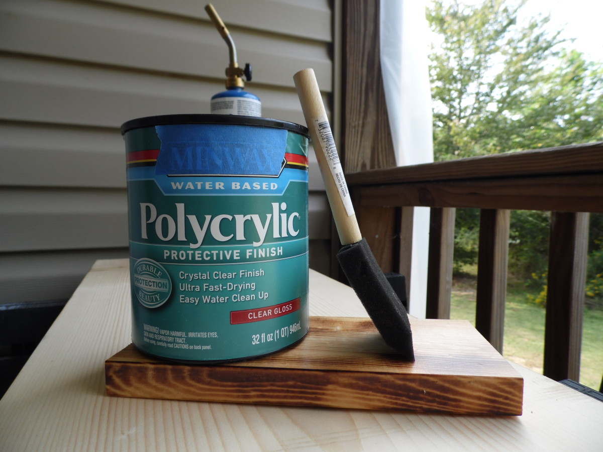 Make New Wood Look Rustic With a Torch! - FeltMagnet