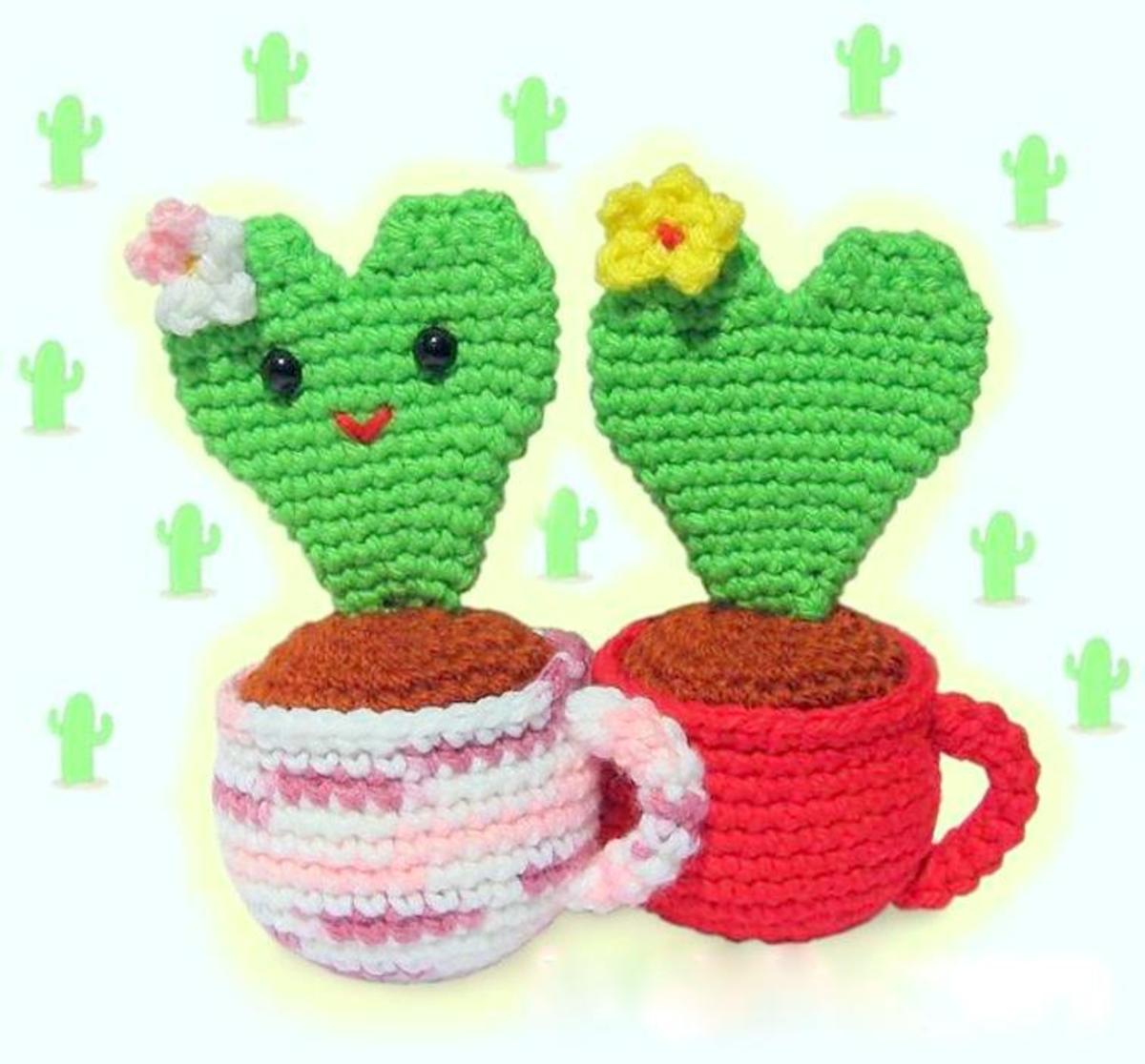 Celebrate the plant lover in your life with these heart-shaped cacti.