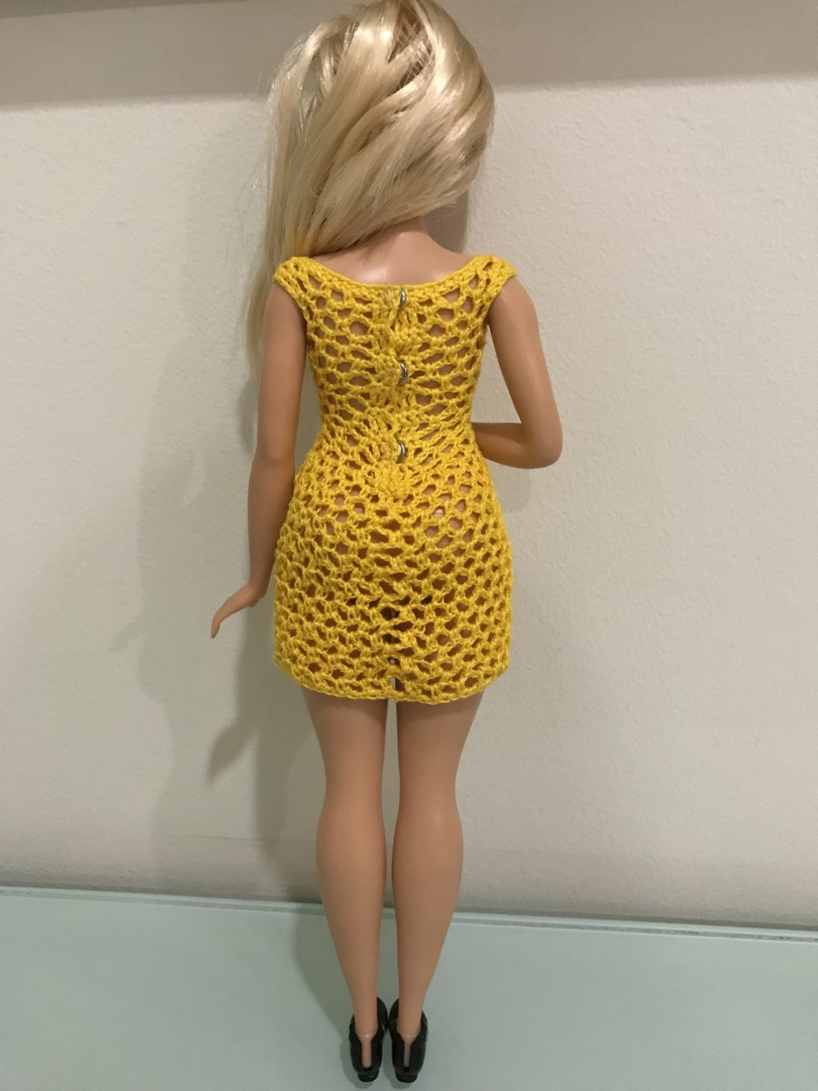 Curvy Barbie Scoop Neckline Bodycon Dress