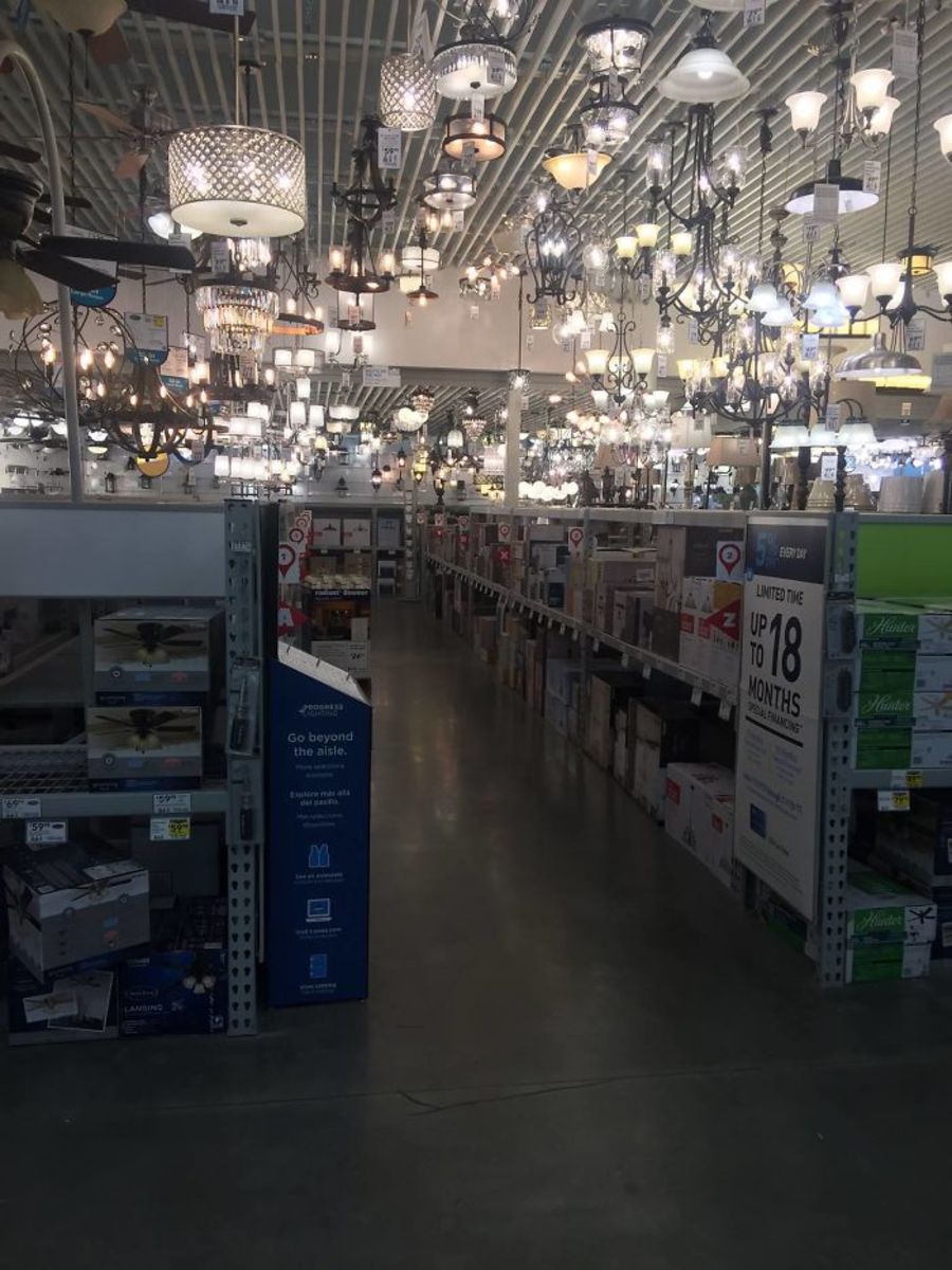 Lowe's was perfect for the ugly location photo challenge.