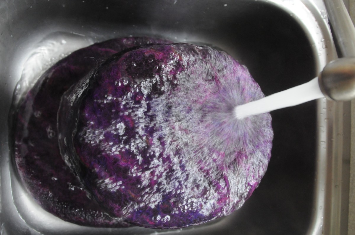 How to WetFelt a Double Brimmed Top Hat