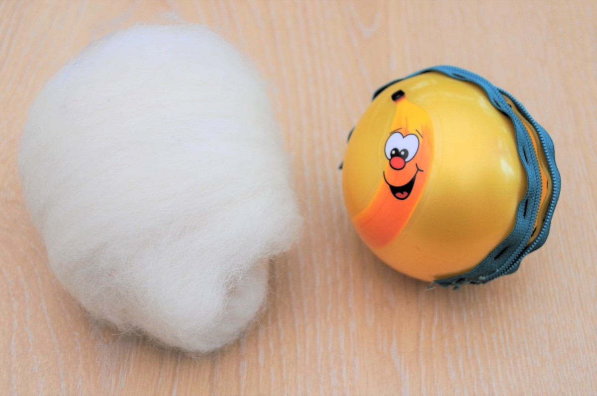 How to Make Wet Felted Dryer Balls the Easy Way