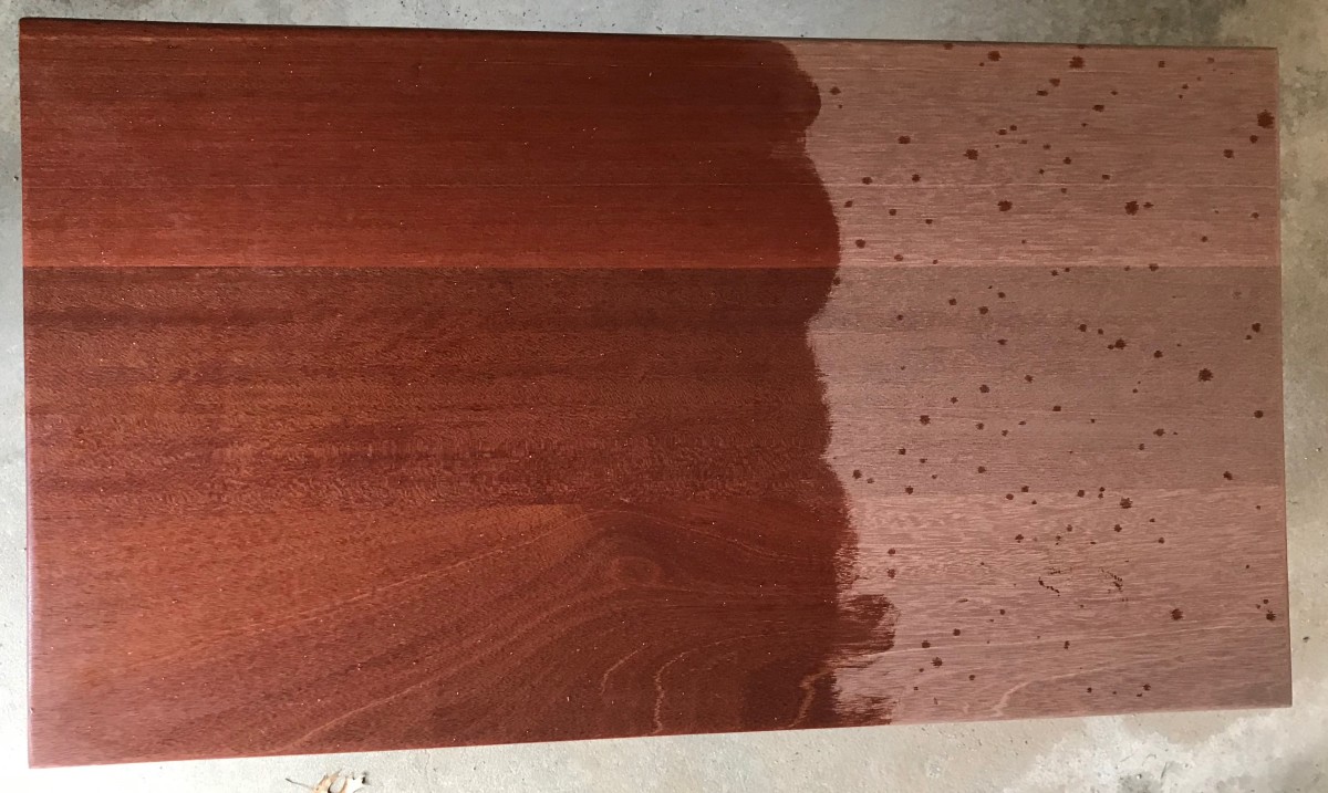 Danish oil really brings out the beauty of the wood grain.