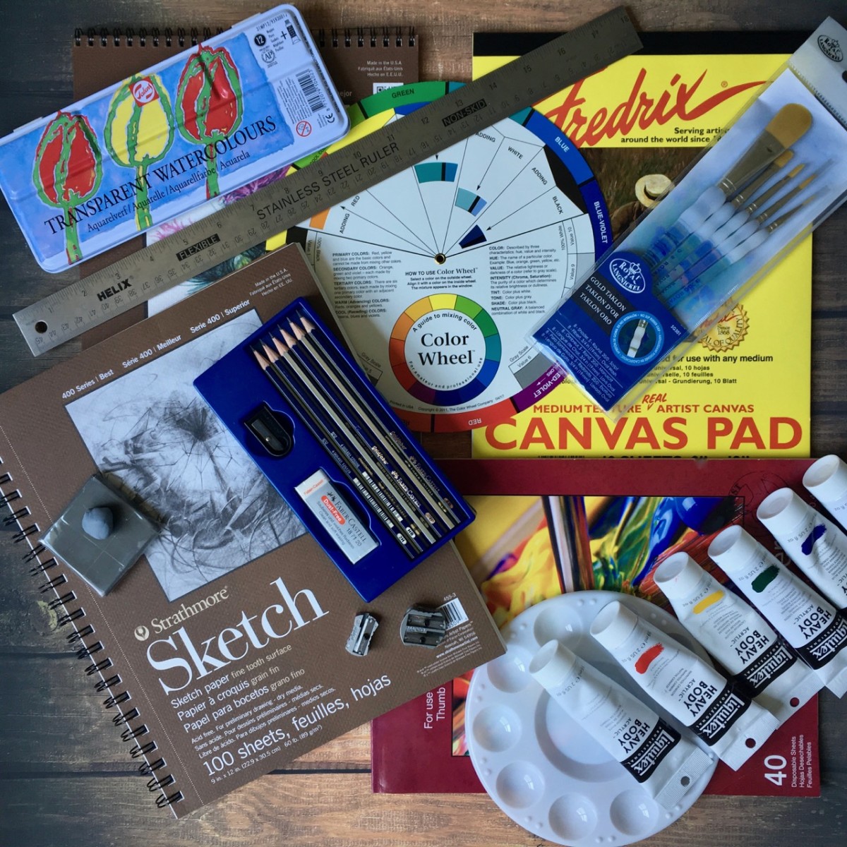 5 Must Have Art Supplies for Beginners - The Artful Parent