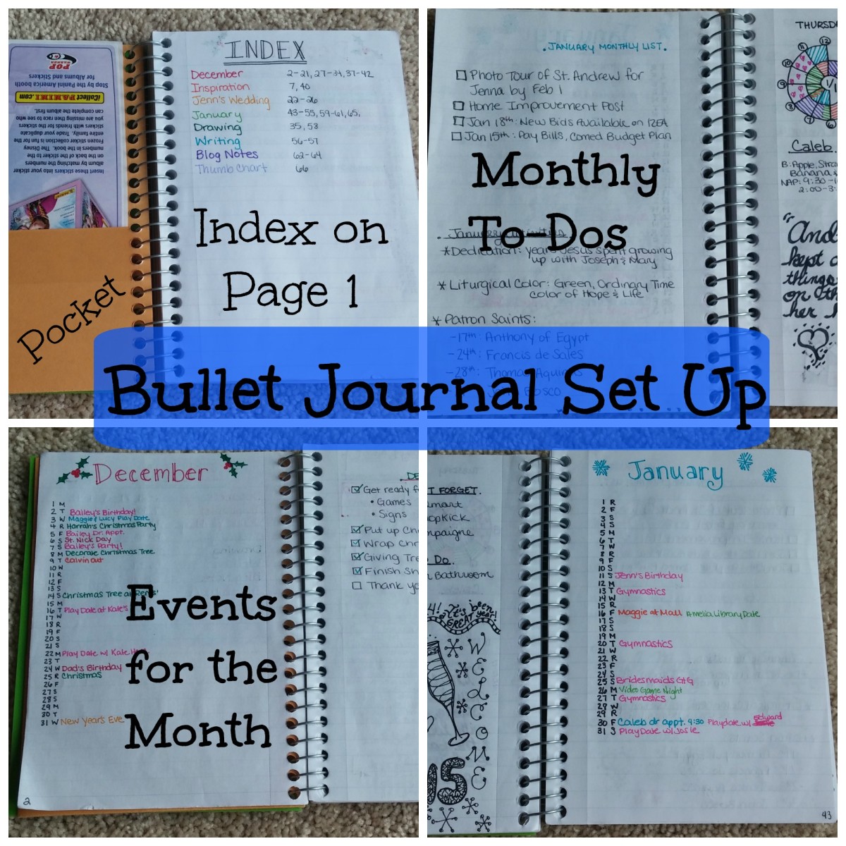 Bullet journals can be used for almost anything you can imagine. 