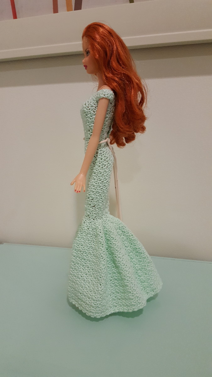 barbie mermaid gown