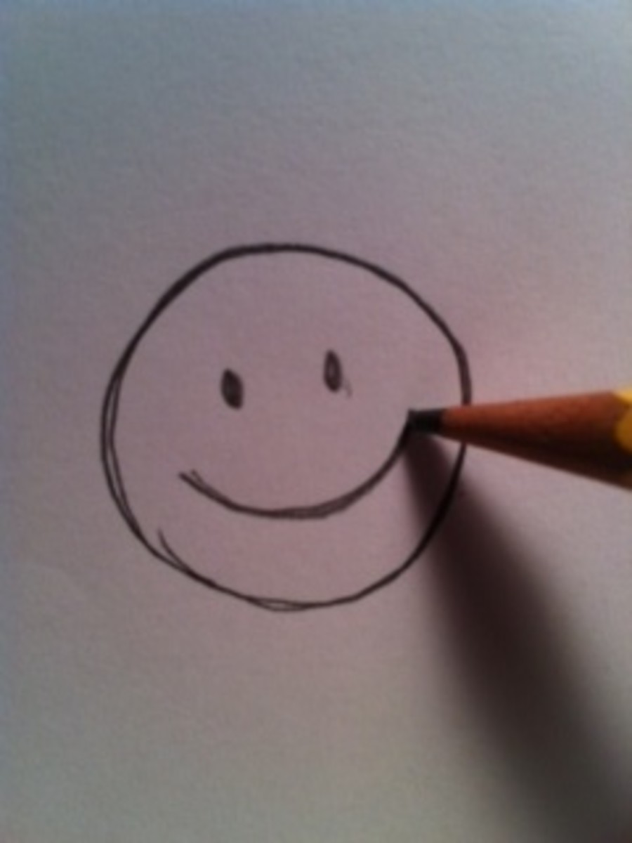 How To Draw A Smiley Face Easy Tutorial Background, Happy Picture To Draw  Background Image And Wallpaper for Free Download