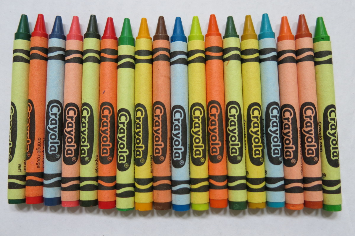 Fall crayon color grouping