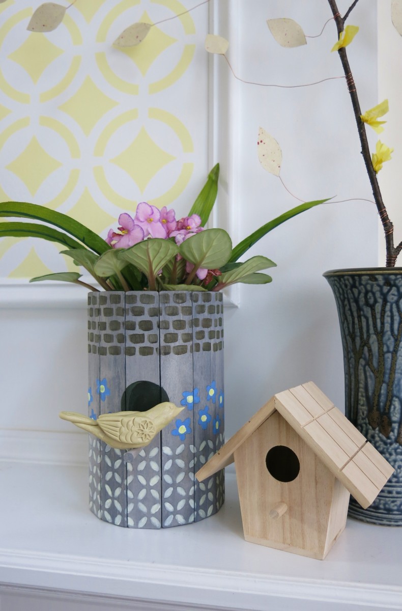 diy-craft-tutorial-recycle-a-birdhouse-into-a-planter-or-flower-vase