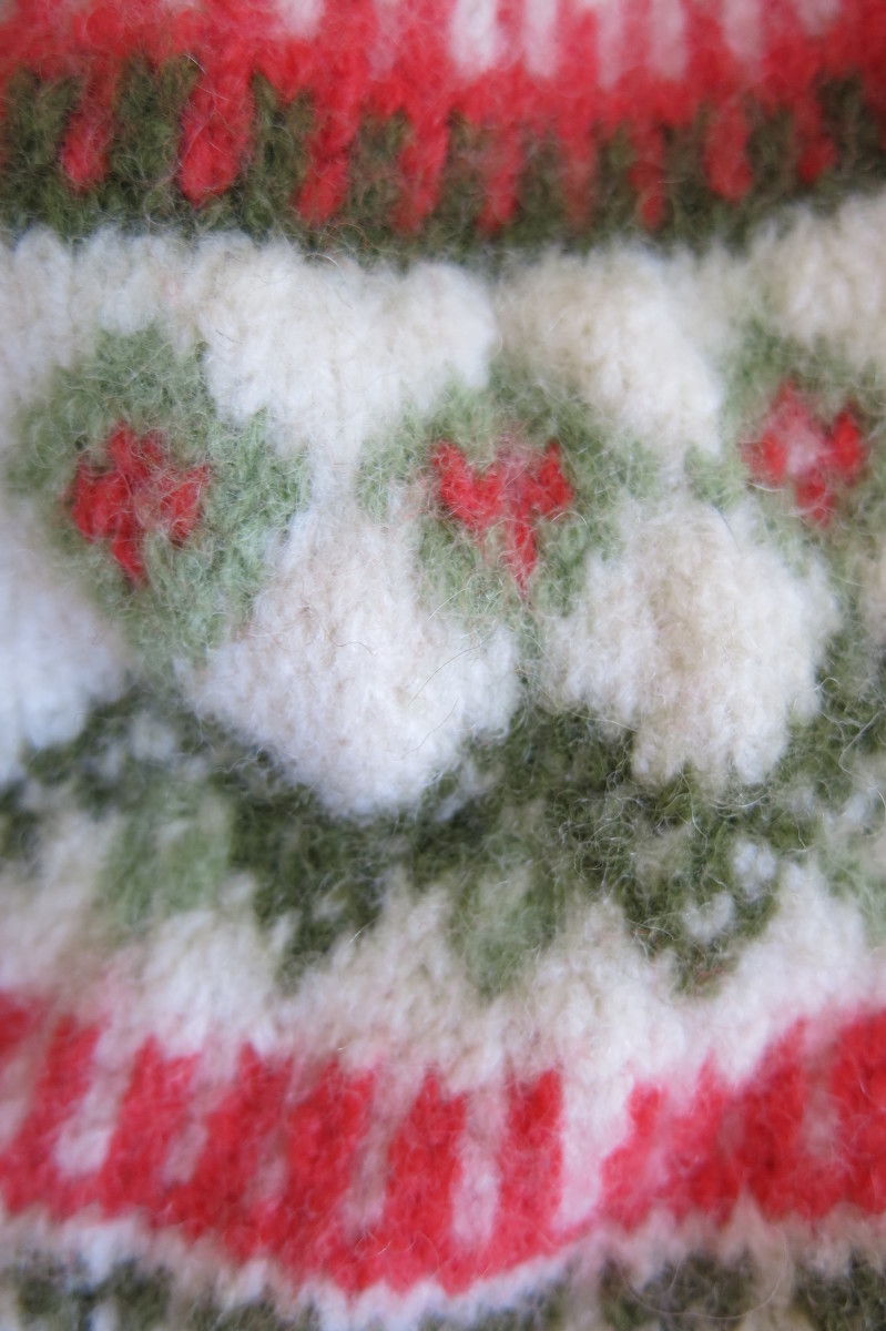 Felting your wool knits will make the fibers mat together into a solid material that can be cut and used like other fabric.