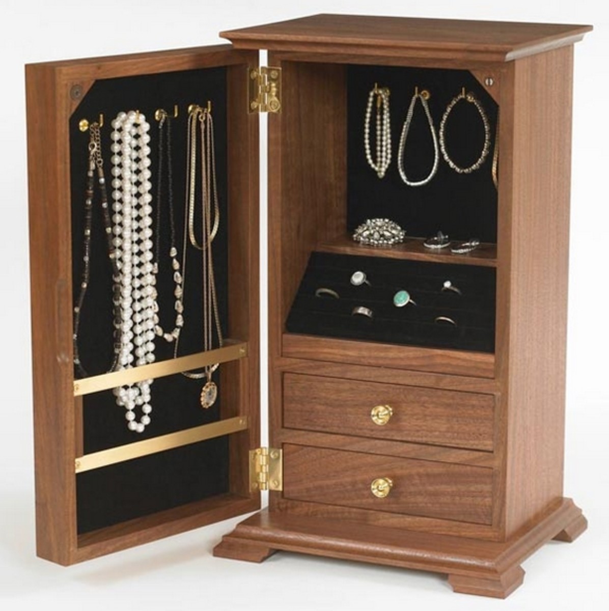 This is a sample jewelry chest or armoire.