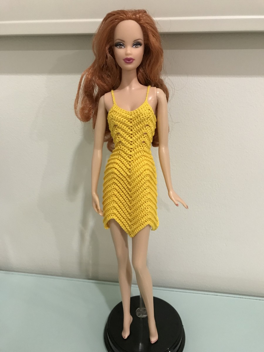 Barbie Chevron Cami Dress