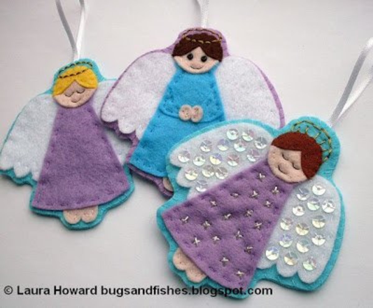 50 Awesome Angel Crafts - FeltMagnet