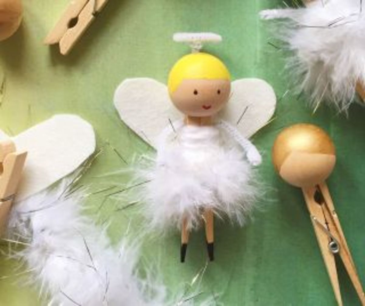 50 Awesome Angel Crafts - FeltMagnet