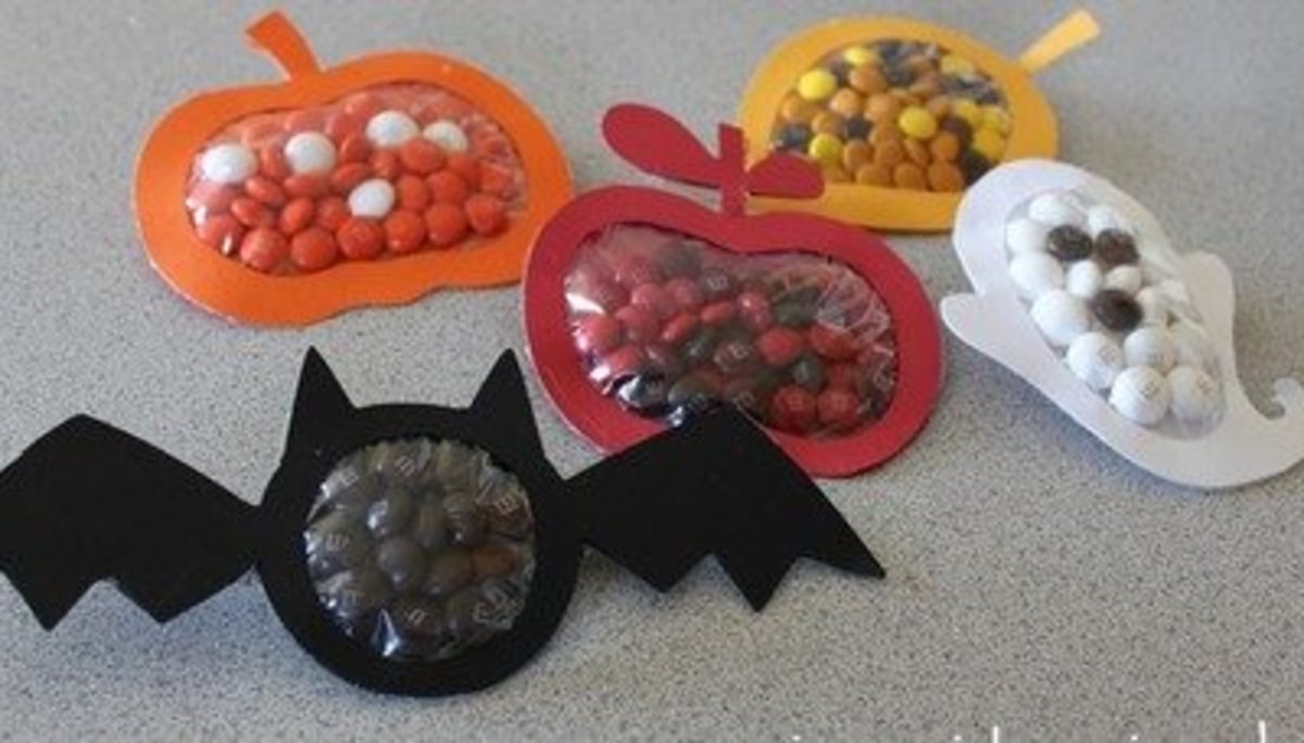 Halloween Candy Pouches