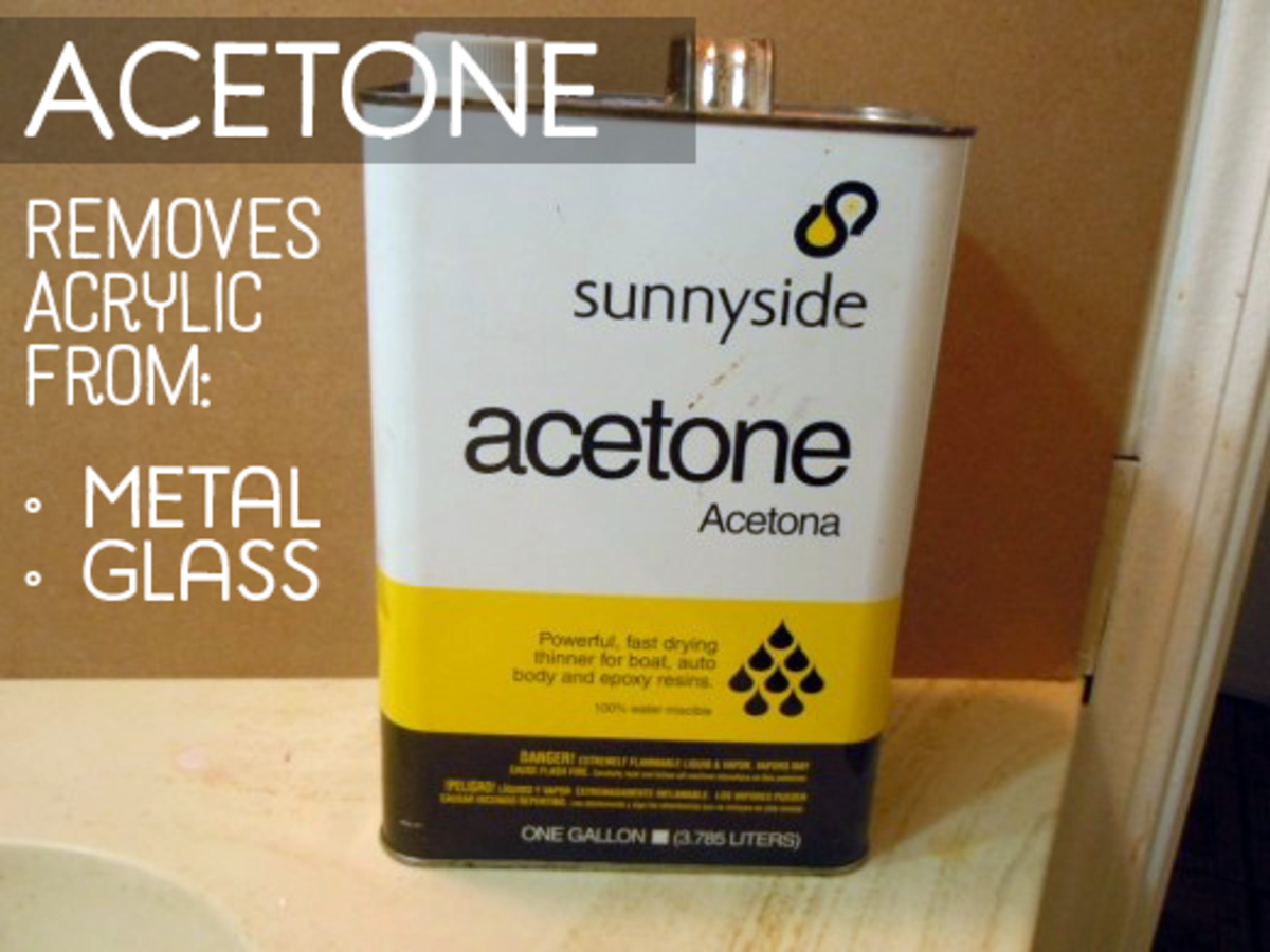 Acetone.